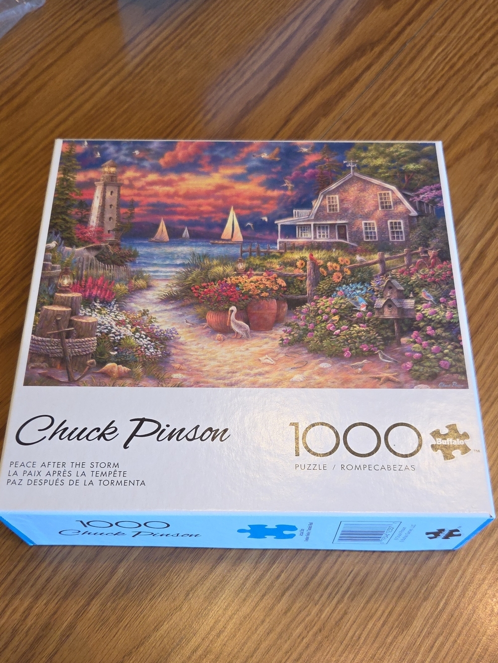 Buffalo David Bitton 1000-Piece Puzzle - Blue, Purple, Orange